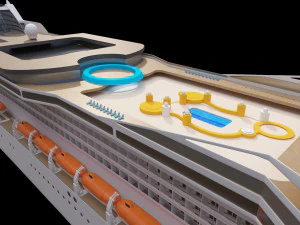 MSC Magnifica 3D Model