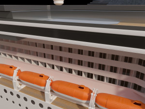 MSC Magnifica 3D 模型