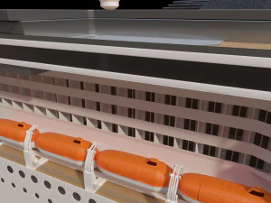 MSC Magnifica 3D Model