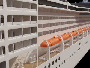 MSC Magnifica 3D Model