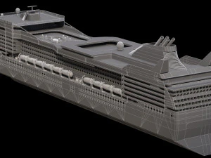MSC Magnifica 3D Model
