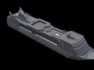 MSC Magnifica 3D 模型
