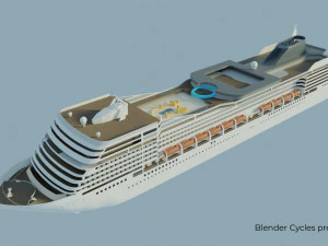 MSC Magnifica 3D Model
