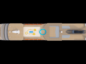 MSC Magnifica 3D 模型