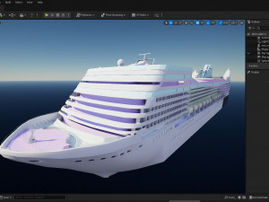 MSC Magnifica 3D 模型