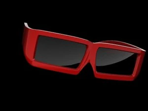 3d 眼镜 3D 模型