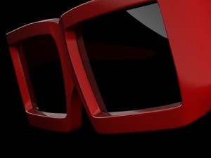 3d glasses 3D 模型