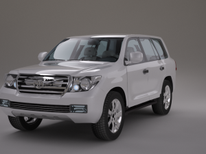 toyota land cruiser 200 3D मॉडल