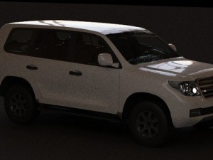 toyota land cruiser 200 3D मॉडल