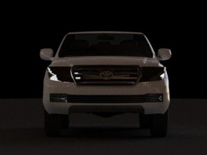 toyota land cruiser 200 3D मॉडल