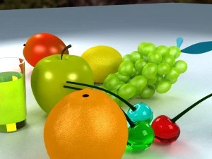 frutas Modelo 3D