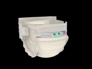 diaper Model 3D