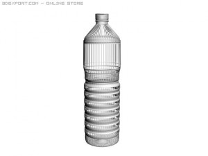 bottle water 3D Model