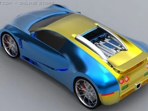bugatti veyron Modelo 3D