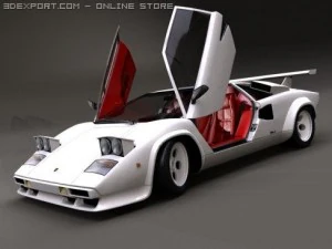 lambo tellen 3D Model