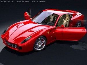 ferrari 599 gtb fiorano 3D Model