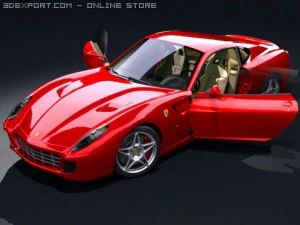 ferrari 599 gtb fiorano 3D Model