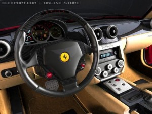 ferrari 599 gtb fiorano 3D Model
