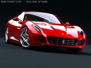 ferrari 599 gtb fiorano 3D Model