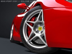 ferrari 599 gtb fiorano 3D Model