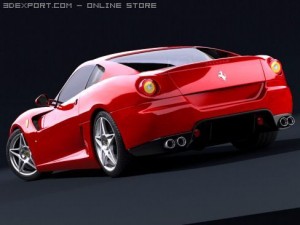 ferrari 599 gtb fiorano 3D Model