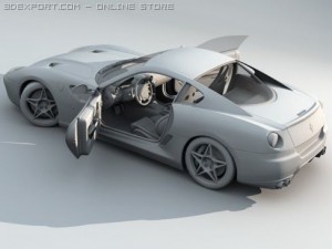 ferrari 599 gtb fiorano 3D Model