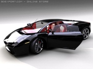 lambo gallardo Model 3D
