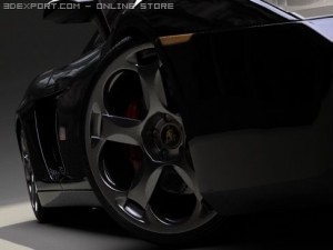 lambo gallardo Model 3D
