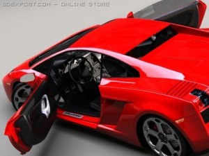 lambo gallardo Model 3D