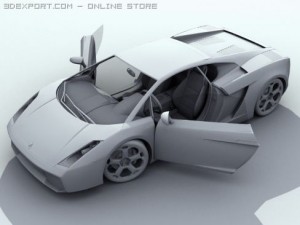 lambo gallardo Model 3D