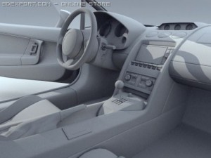 lambo gallardo Model 3D