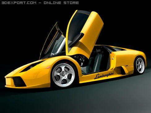 lambo murcielago 3D Model .c4d .max .obj .3ds .fbx .stl .blend 