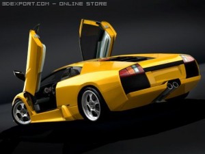 lambo murcielago 3D Model