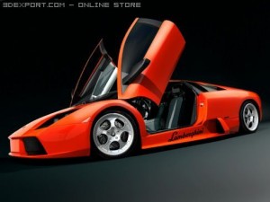 lambo murcielago 3D Model