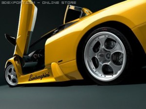 lambo murcielago 3D Model