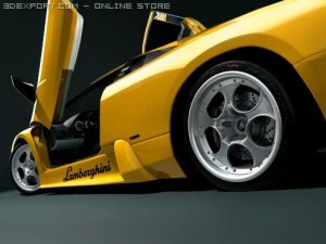 lambo murcielago 3D Model