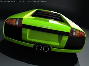 lambo murcielago 3D Model