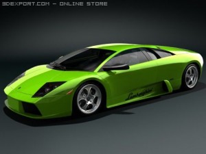 lambo murcielago 3D Model