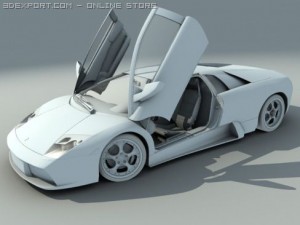 lambo murcielago 3D Model