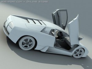 lambo murcielago 3D Model