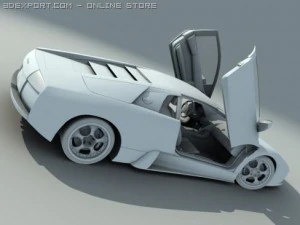 lambo murcielago 3D Model