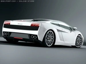 lambo gallardo lp 560 4 3D Model