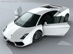 lambo gallardo lp 560 4 3D Model