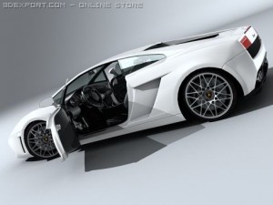 lambo gallardo lp 560 4 3D Модель