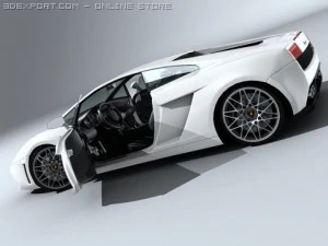 lambo gallardo lp 560 4 3D Model