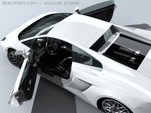 lambo gallardo lp 560 4 3D Модель