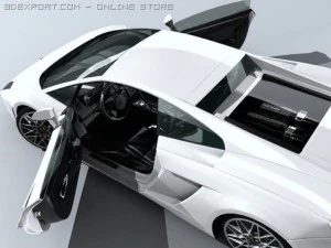 lambo gallardo lp 560 4 3D Model