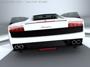 lambo gallardo lp 560 4 3D Модель