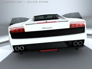 lambo gallardo lp 560 4 3D Model