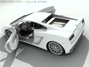 lambo gallardo lp 560 4 3D Модель